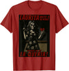 Halloween Latino Laurita mato a su Novio Funny Mexican Halloween T-Shirt - Cranberry Red