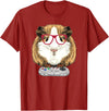 Guinea pig Rodent Game Lover Clothing Co. Guinea pig Video Game Wildlife Animal Guinea pig Gamers T-Shirt - Cranberry Red