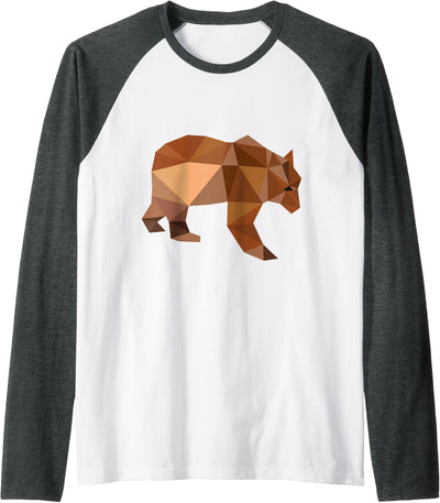 Bear Raglan Baseball Tee