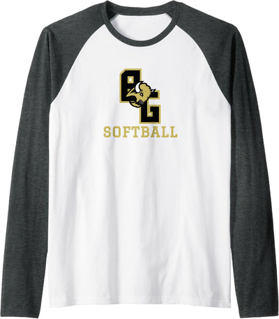Cow Buffalo Gap High School Swoope Va 24479 Bison Softball T-Shirt