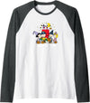 Peanuts - Snoopy Boo Crew Raglan Baseball Tee - Dark Heather Grey/White
