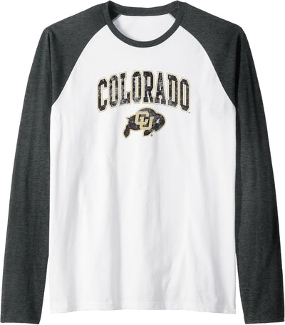 Cow Elite Authentics Colorado Buffaloes Arc Over Vintage Authentics T-Shirt