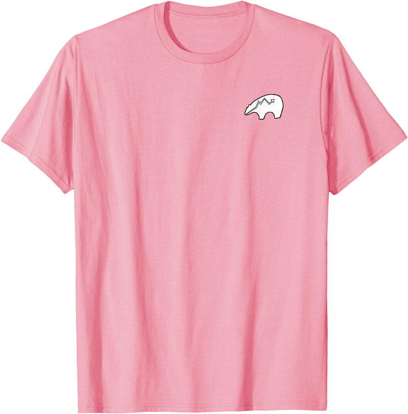 P&L Originals Zuni Bear pocket-style tee shirt emblem T-Shirt - Pink