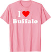 I Love Buffalo City NY Hometown Matching Classic T-Shirt - Pink