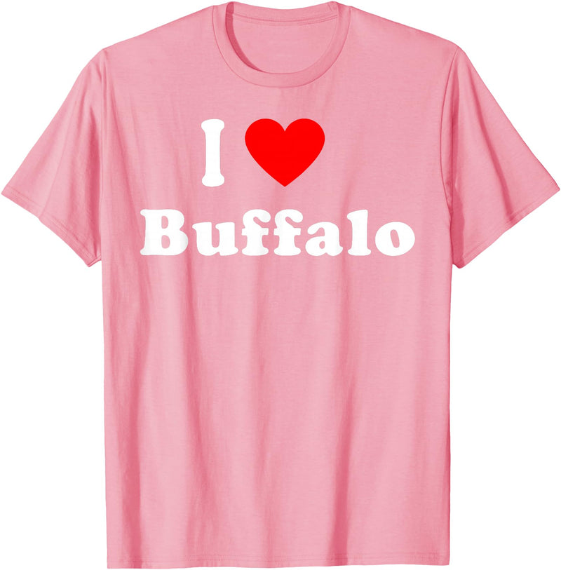 I Love Buffalo City NY Hometown Matching Classic T-Shirt - Pink