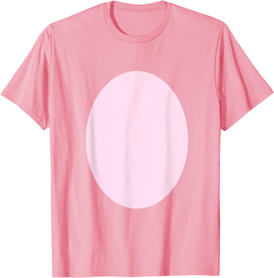 Pig Belly Pink Funny Barnyard Animal Halloween Costume T-Shirt