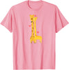 Engagement Gifts Engagement Giraffe Lover Couple T-Shirt - Pink