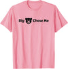 EatShirts Big Bear Chase Me Shirt Funny T-Shirt - Pink