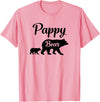 Pappy Gifts Pappy Bear Gift T-Shirt - Pink