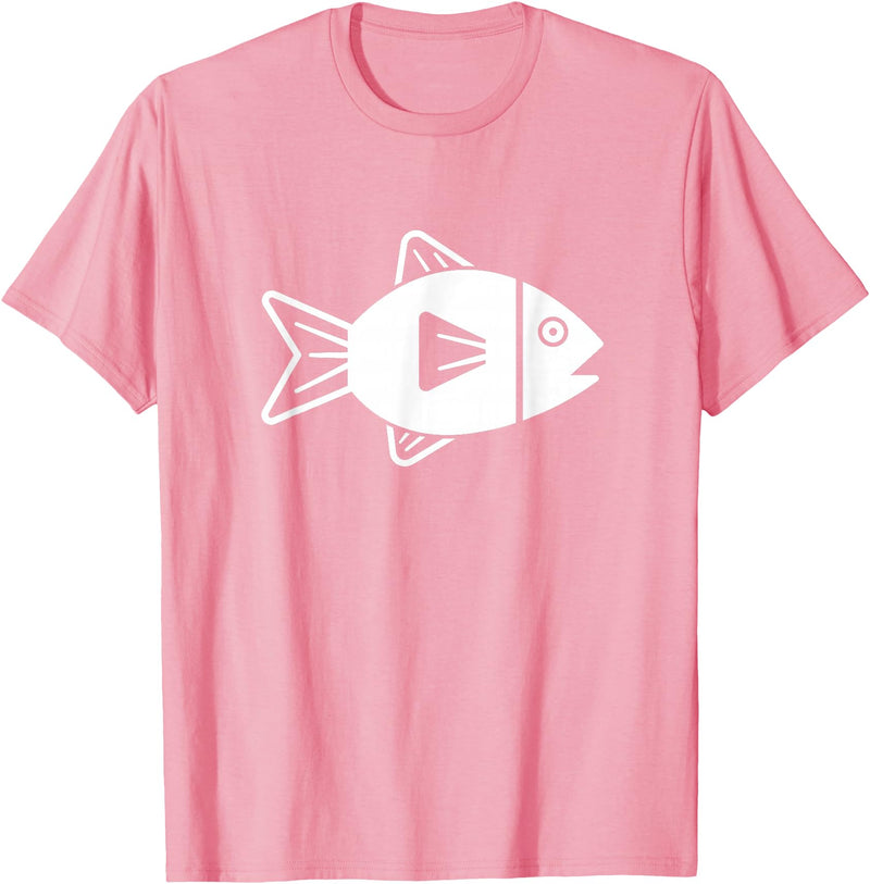 Fish gifts Fish icon T-Shirt - Pink