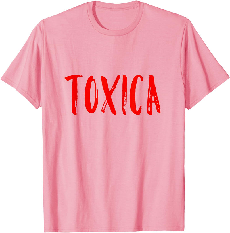 The Spanish Cow Toxica Funny Spanish Toxic Mexican T-Shirt - Pink