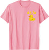 Dada Duck Birthday Rubber Duck Boy Girl Kids Family Matching T-Shirt - Pink