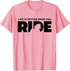BASBO Horse Riding T-Shirt - Pink