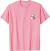 Pocket Corner Styles Grim Reaper Skeleton Pocket Corner T-Shirt - Pink