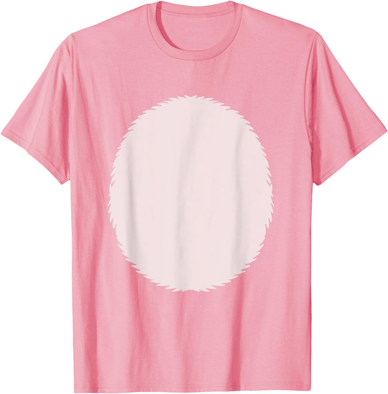 belly apparels for girls kids pig costume apparel Pig Belly Pink Fur Barnyard Animal Piggy T-Shirt - As Pictured
