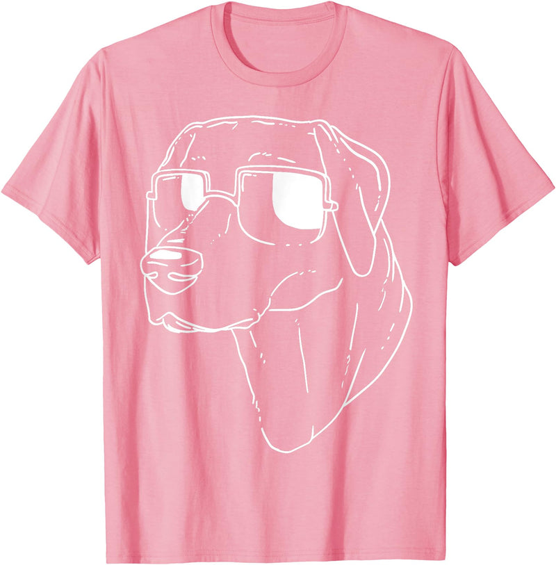 Funny Dog Lovers Gifts Labrador Retriever Dog T-Shirt - Pink