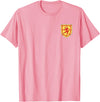 SCOTTISH RED LION Scotland RED Lion Rampant T-Shirt - Pink