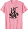 Nebraska Statue Oklahoma Court Standing Bear Ponca Tribe T-Shirt - Pink