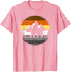 Bear Gay Pride by Content Design Studio Gay Men, Bear Community, Gay Bear T-Shirt - Pink