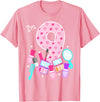 Birthday Girl Spa Squad Outfit Gifts Shop Spa Birthday Party I'm 9 Girls Makeup 9th Bday Kids Toddlers T-Shirt - Pink