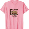 National Parks Nature Lovers Camping Apparel Katmai National Park Bear T-Shirt - Pink