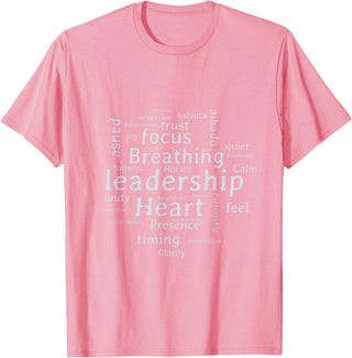 Considering The Horse Mark Rashid Principles Unisex-Youth Blue Cotton Polyester Blend Classic Fit T-Shirt - Pink