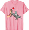 Funny Pigeon Lover Apparel & Gift Designs Pigeon Lover Men Women Kids T-Shirt - Pink