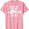 Eternal Angler Detroit River Walleye Fishing T Shirt for Men Women T-Shirt - Pink