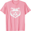 gigi Bear Family Apparel Gigi Bear Face with Sunglasses T-Shirt - Pink