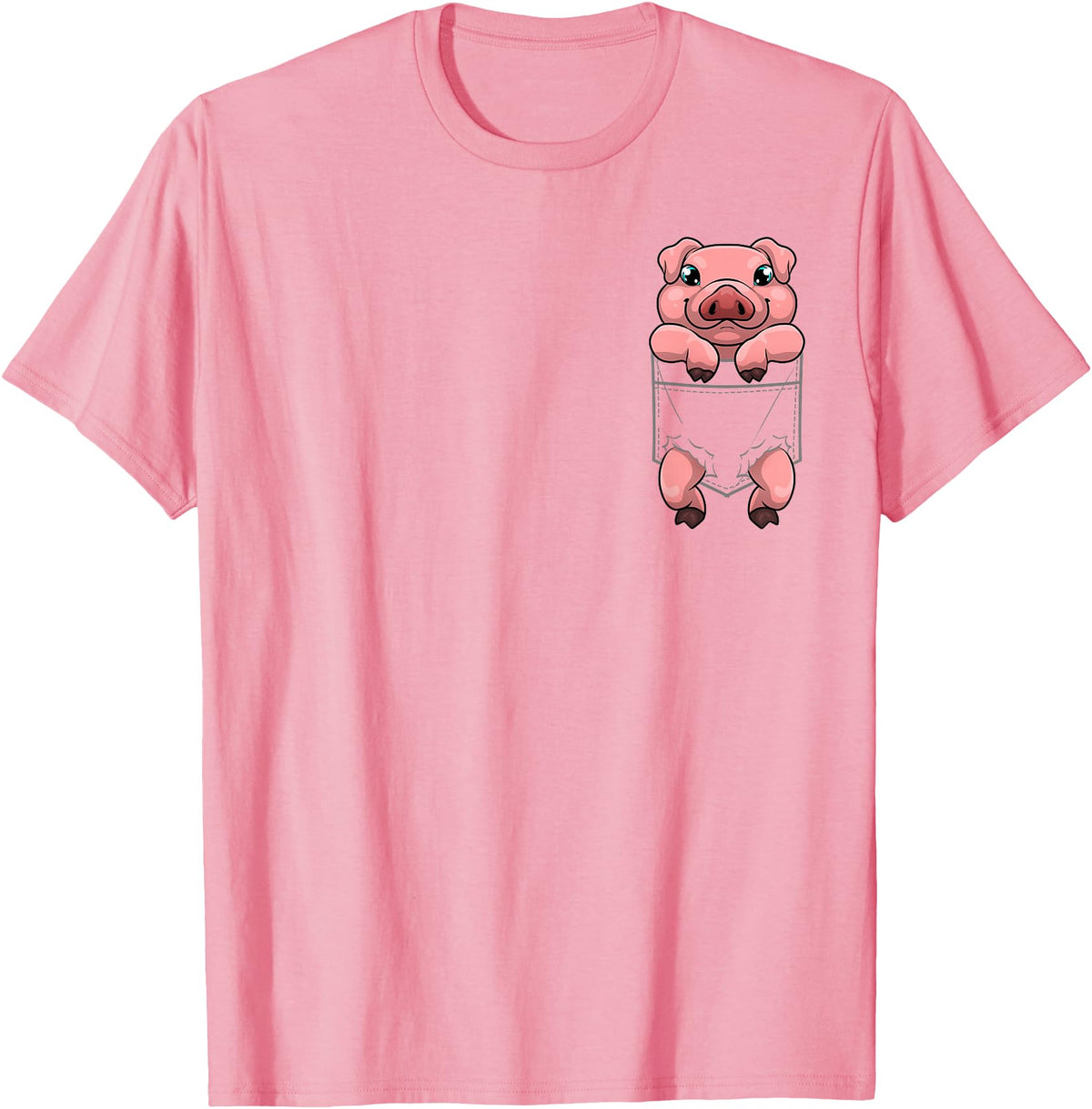 Pig Gift Pig Lover Stuff & Pig Novelty Accessories Cool Pig Art For Men Women Farm Animal Piggy Pork Pig Lovers T-Shirt - Pink