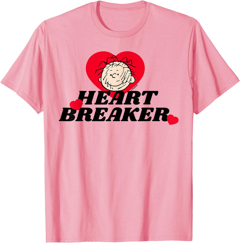 Peanuts Pig Pen Heartbreaker T-Shirt - Pink