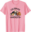 Funny Cavy Mom Love Gifts T Shirts & Hoodies Celebrate Diversity Kids Cute Wheek Merch Guinea Pig Lover T-Shirt - Pink