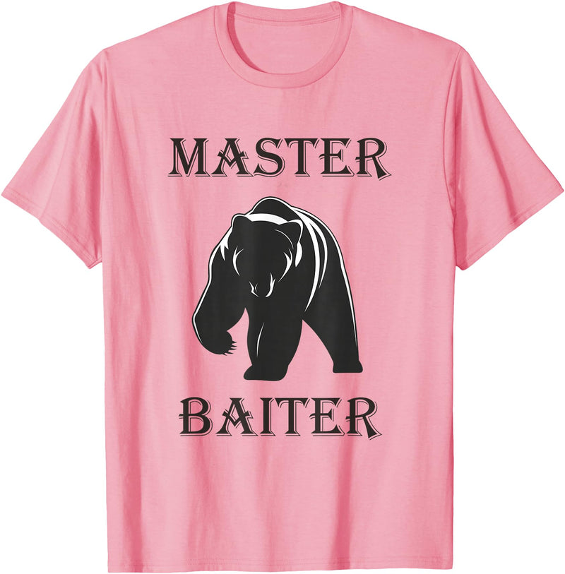 OutdoorMerch Master Bear Baiter Shirt T-Shirt - Pink