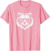 grandma Bear Family Apparel Grandma Bear Face with Sunglasses T-Shirt - Pink