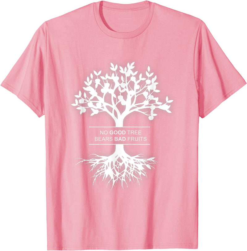 L.A. Tomfoolery No Good Tree Bears Bad Fruit T-Shirt - Pink