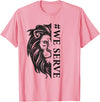 Lions international We Serve Lions outfits We Serve Lions Vintage Lions Club International T-Shirt - Pink