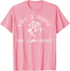 Southern Western Cowboy Boots Rodeo Graphic Save A Horse Ride A Cowboy Western Cowgirl Rodeo Funny T-Shirt - Pink