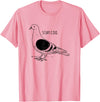 Funny Pigeon Apparel Tee Co. Stay Coo Pigeon Cool Bird Lovers Funny Bird Meme Saying T-Shirt - Pink
