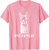 Funny Llama Spit Happens - Llama Drama T-Shirt - Pink