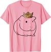 Miller Sye Guinea Pig Wearing Crown T-Shirt - Pink
