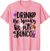 Bunco Halloween Spooky Season Ghost Drinking Tee Bunco Halloween Spooky Season Ghost Cat Drinking Dice Game T-Shirt for Men