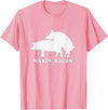 Chris T-Shirt makin bacon t-shirt pork bacon shirt pigs T-Shirt - Pink