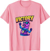 PixelLlama Victory Gaming Victory Llama T-Shirt - Pink