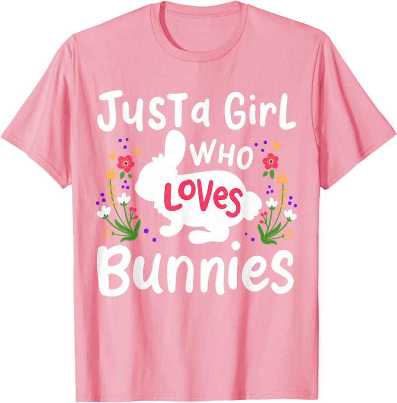 Bunny Cute Rabbit Lover T-Shirt in As Pictured