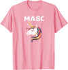 Mens Bear Gay Masc Man LGBTQ Bear Cub Masculine Mens Gay Unicorn Gay Masc Man Bear Cub Masculine Gay Pride T-Shirt - Pink