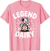 Cow Gift Cow Lover Accessories Cattle Farmer Stuff Funny Cow Print Design for Men Women Dairy Farmer Cow Lover T-Shirt - Pink