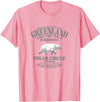Port Stevens P.S.75 Design Greenland Polar Bear T-Shirt - Pink