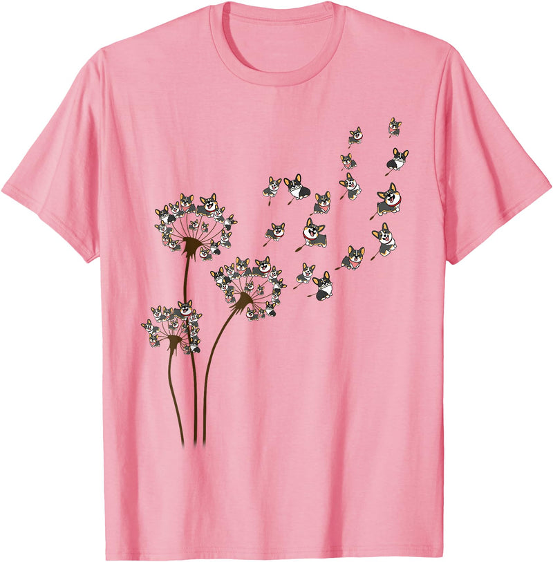 Corgi T-Shirt - Pink