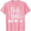 Funny Mama Bear Family Matching Gifts Clothing DJ Baby Bear T-Shirt - Pink