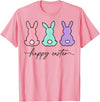 Happy Easter Bunny Rabbit Egg Hunt for Men, Women and Kids T-Shirt in Pink